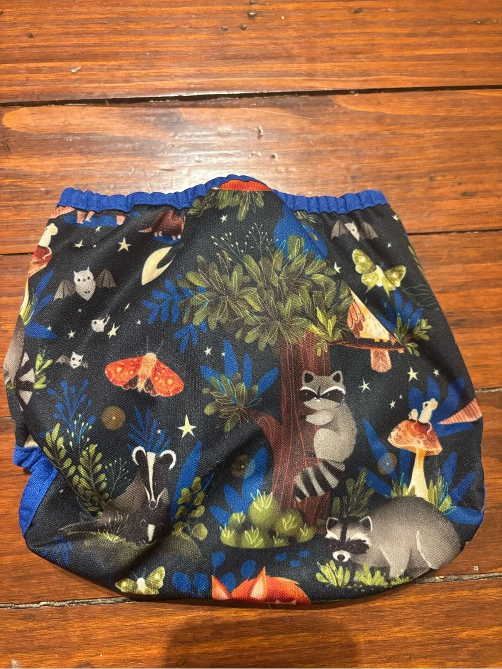 Thirsties Duo Wrap Kids Swim Diaper Cover - Blue Forest Night Print